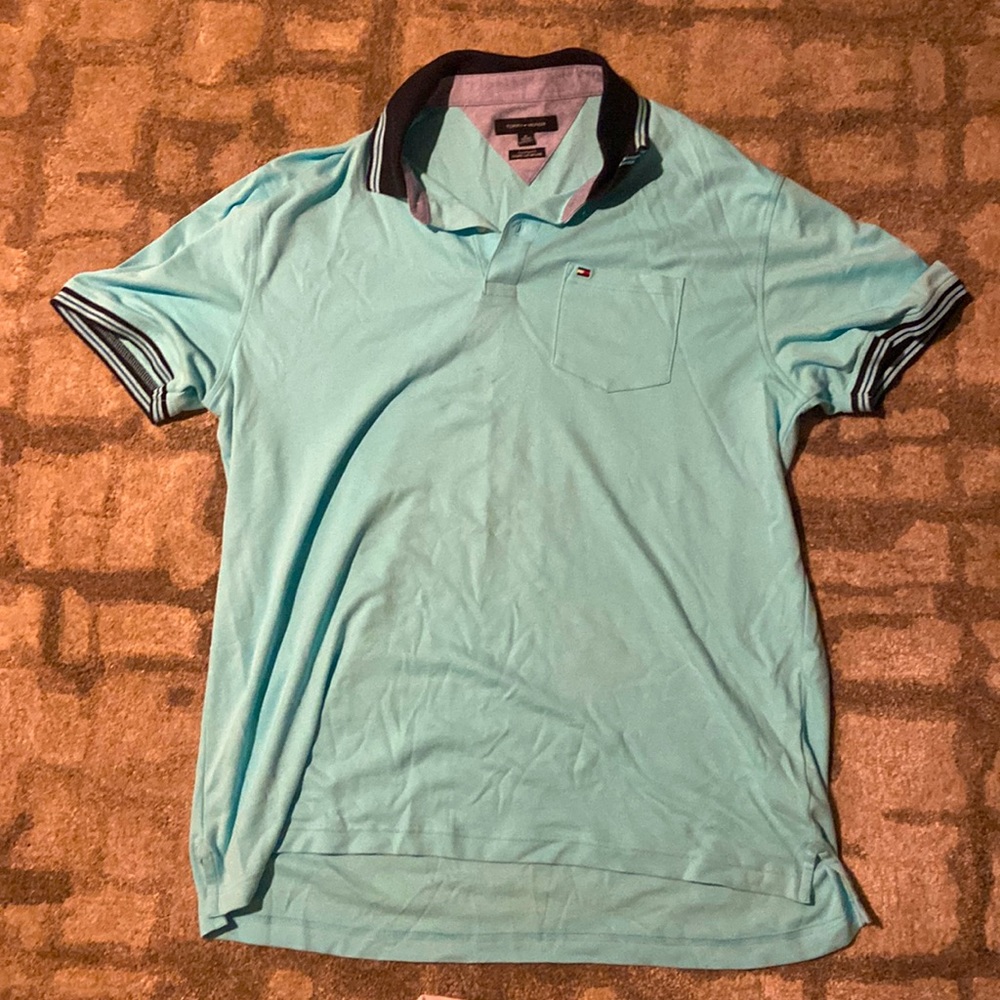 Tommy Hilfiger XL blue polo